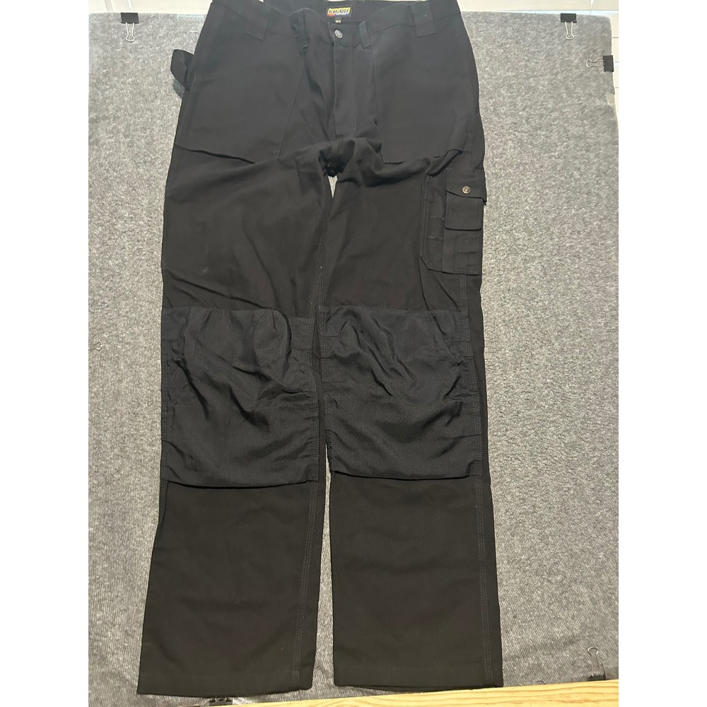 New Men's Blaklader Heavy Duty Cargo Work Pants black 40X34 1670 Pockets